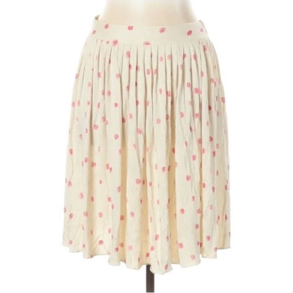 Moschino Dresses & Skirts - MOSCHINO SCRIBBLE PINK POLKA DOT SKIRT | 6